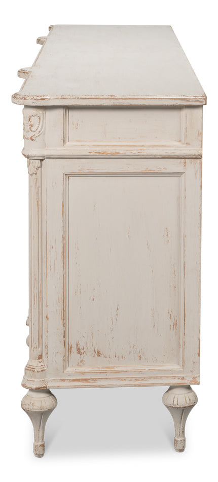 Sarreid Lilac Four Doors Wood Sideboard