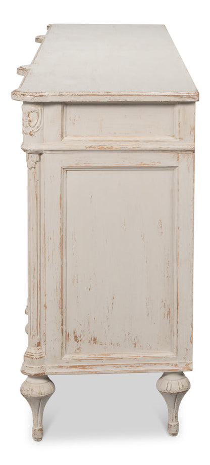 Sarreid Lilac Four Doors Wood Sideboard