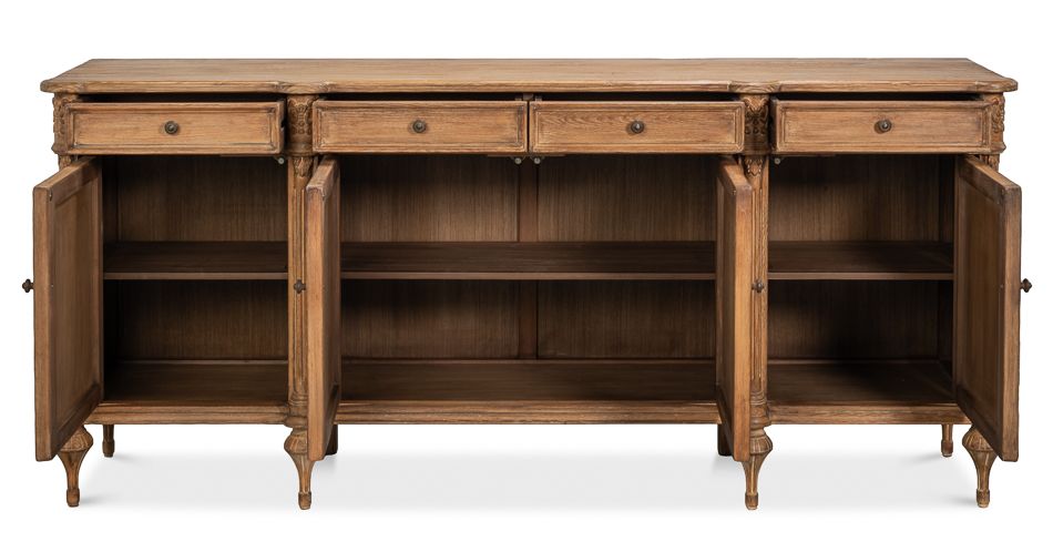 Sarreid Lilac Four Doors Wood Sideboard