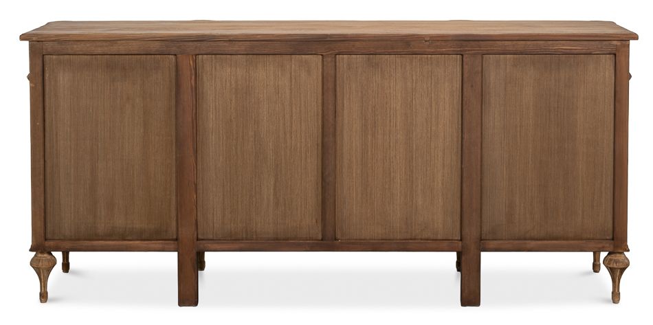 Sarreid Lilac Four Doors Wood Sideboard