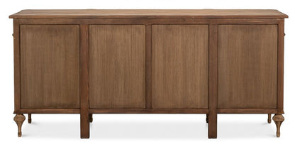 Sarreid Lilac Four Doors Wood Sideboard