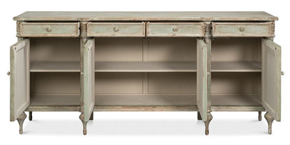 Sarreid Lilac Four Doors Wood Sideboard