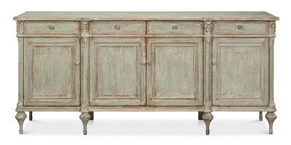 Sarreid Lilac Four Doors Wood Sideboard