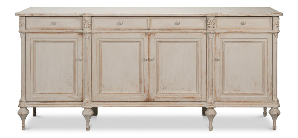 Sarreid Lilac Four Doors Wood Sideboard
