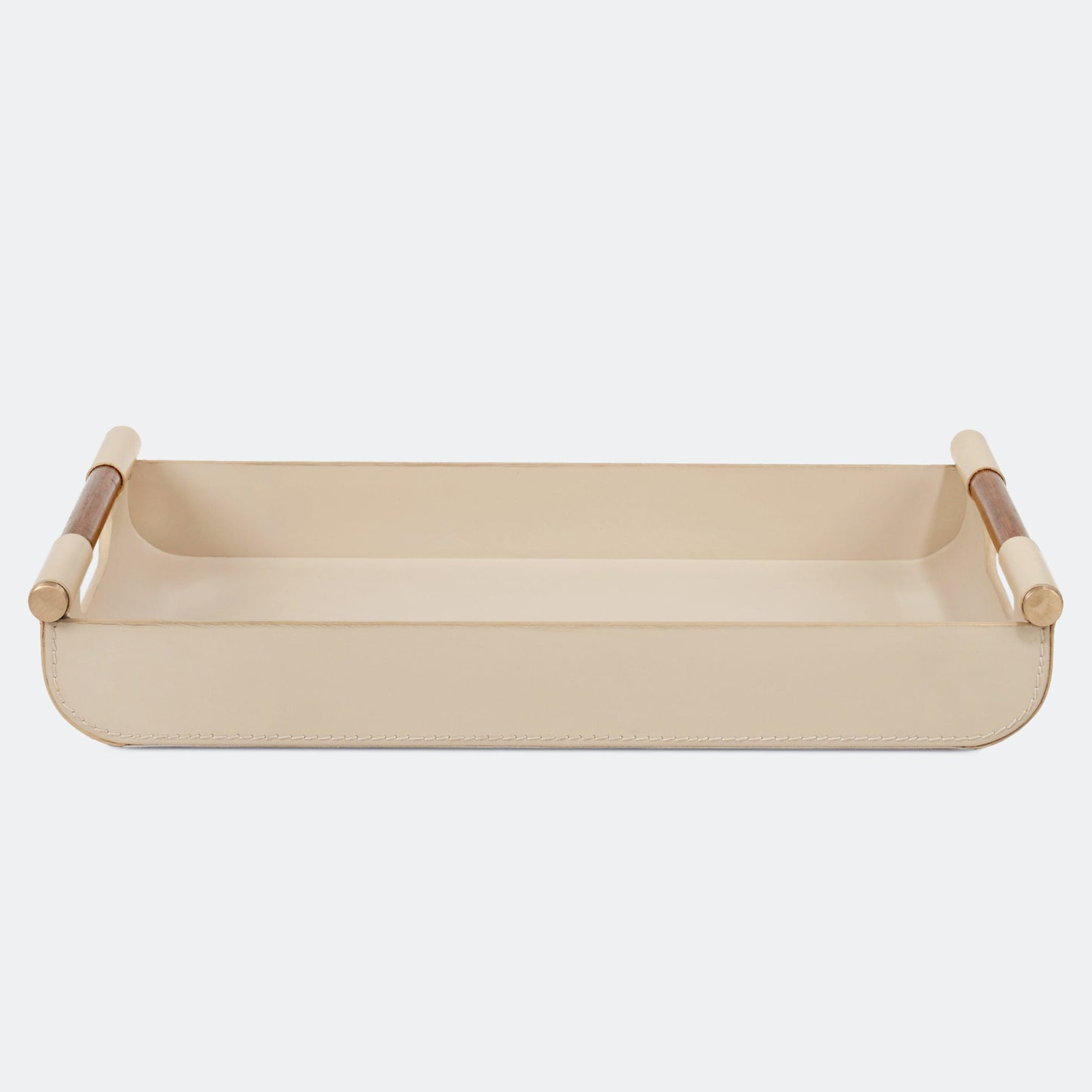 Luho Design House Lilah Leather Warp Tray