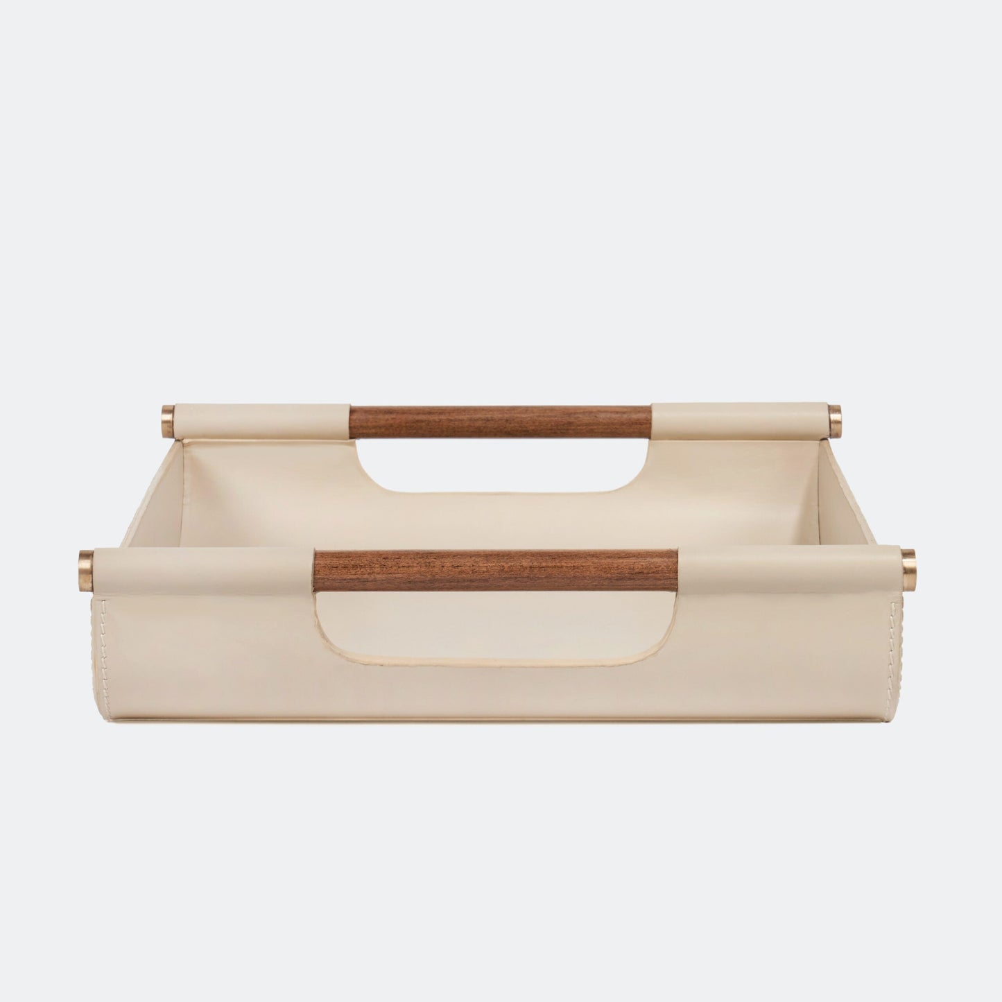 Luho Design House Lilah Leather Warp Tray