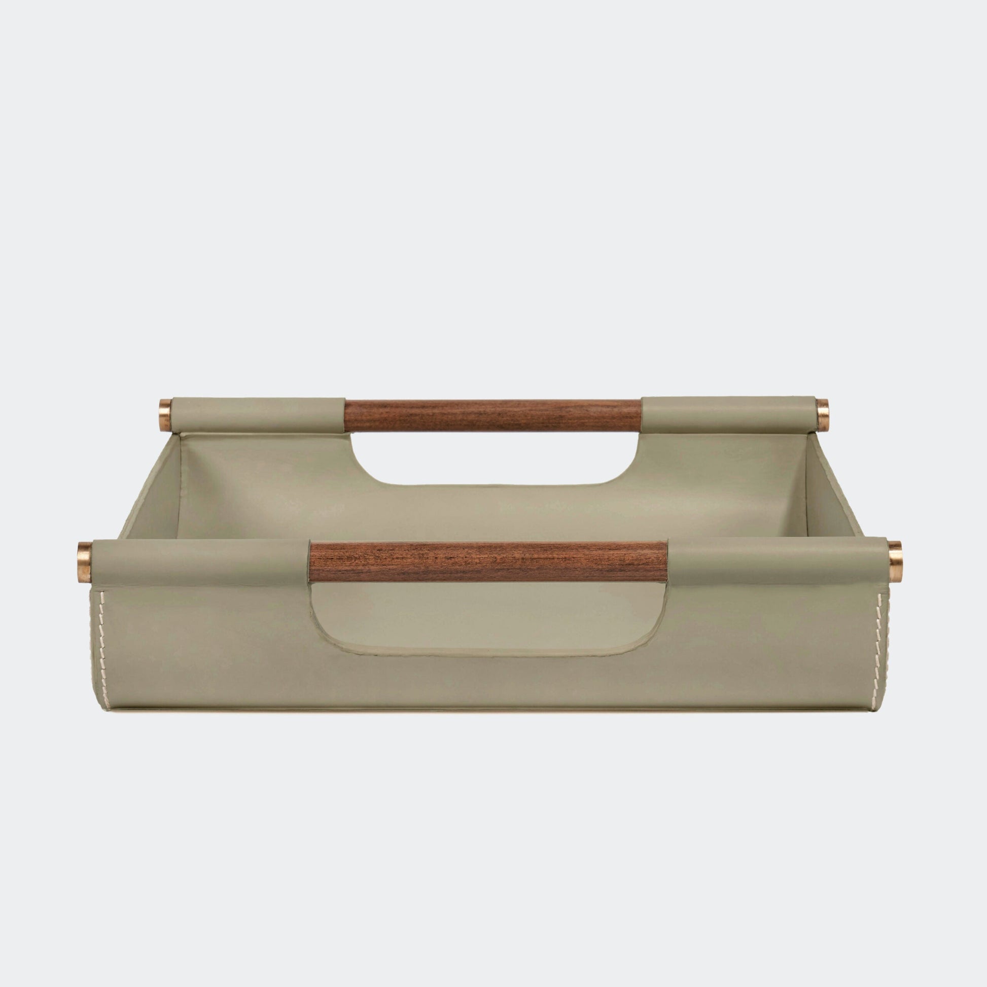 Luho Design House Lilah Leather Warp Tray