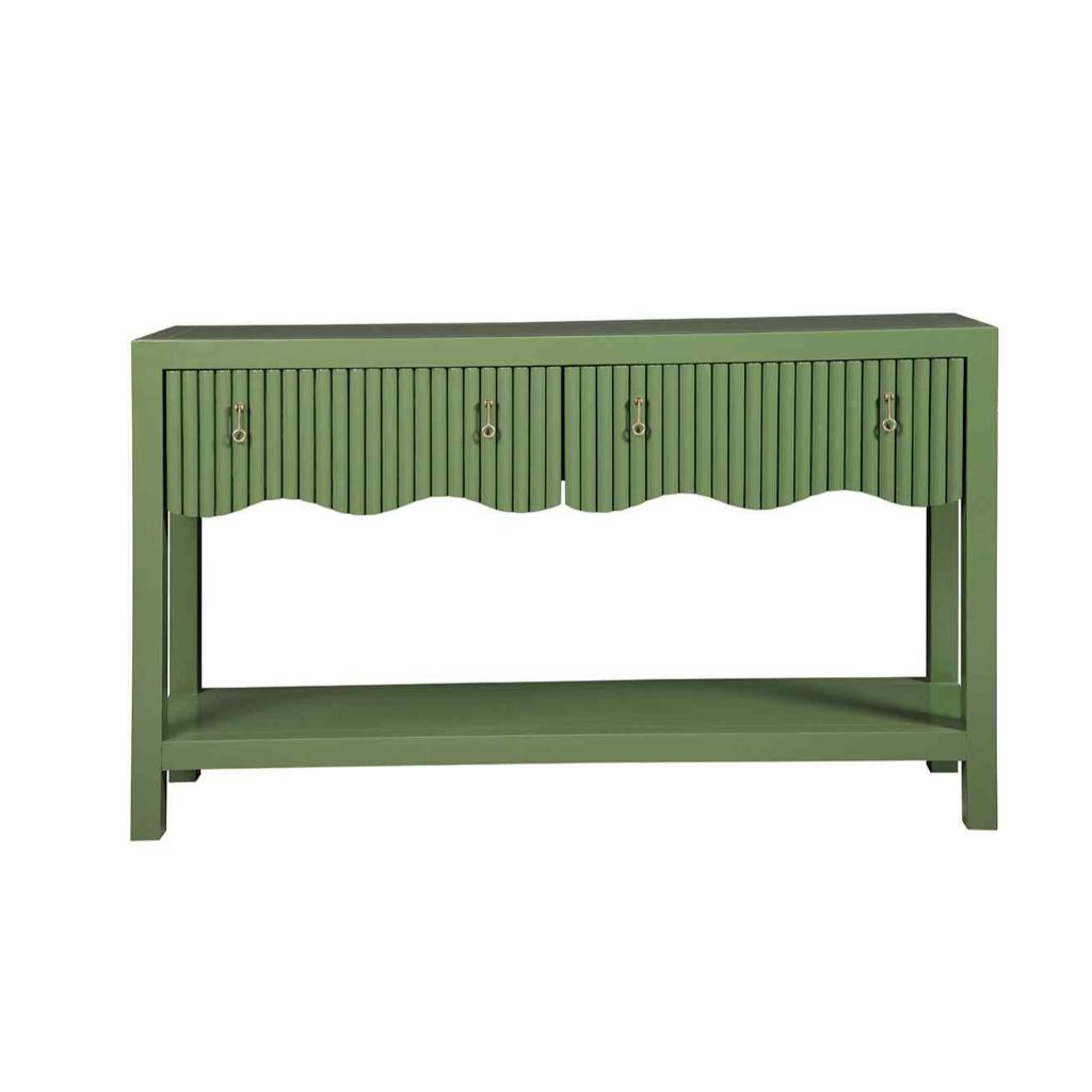 Lily's Two Drawers Wooden Console Table