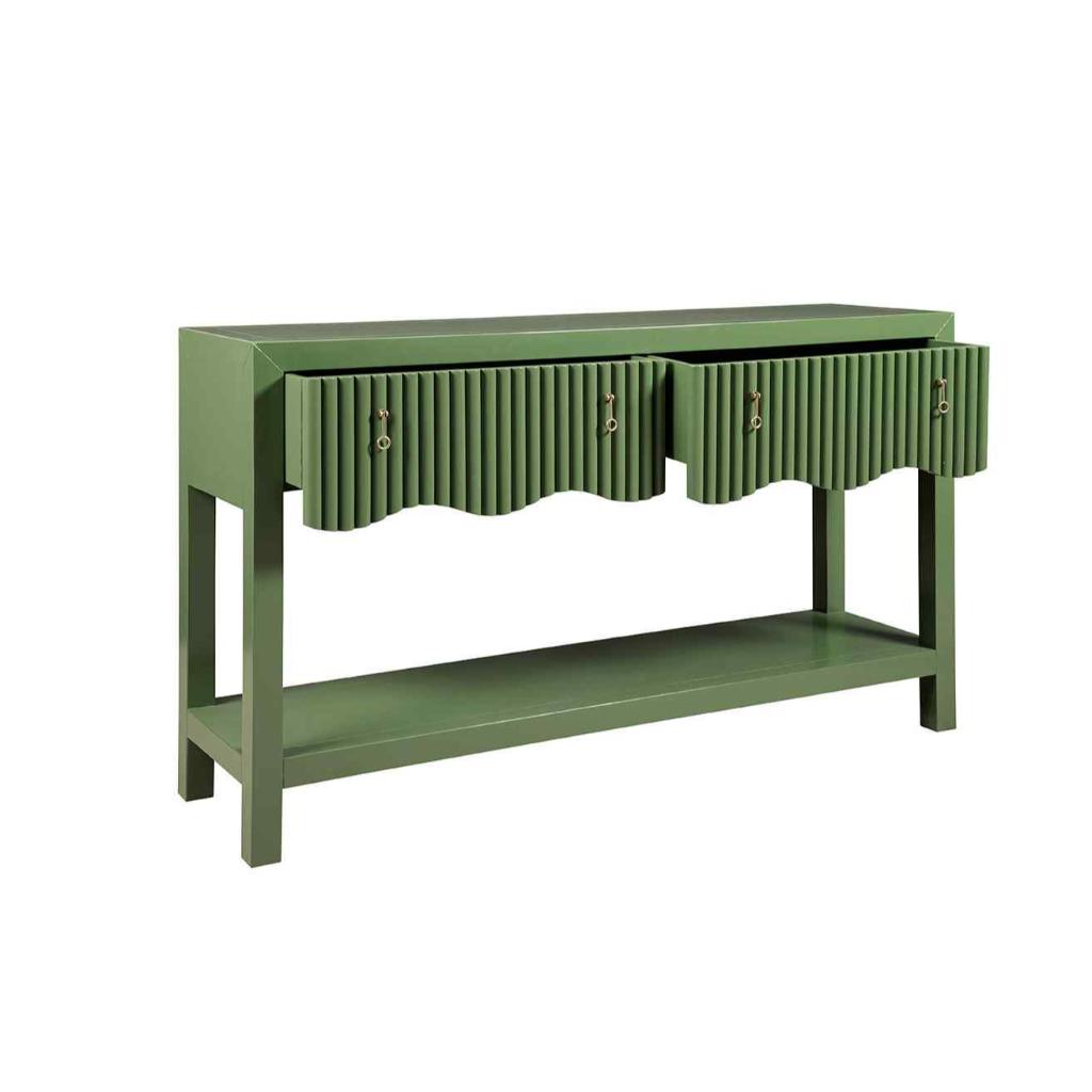 Lily's Two Drawers Wooden Console Table