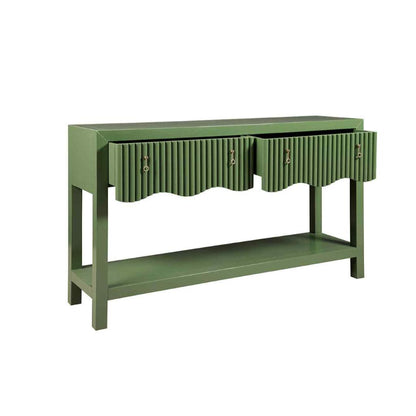 Lily's Two Drawers Wooden Console Table