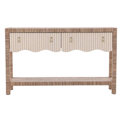 Lily's Two Drawers Wooden Console Table