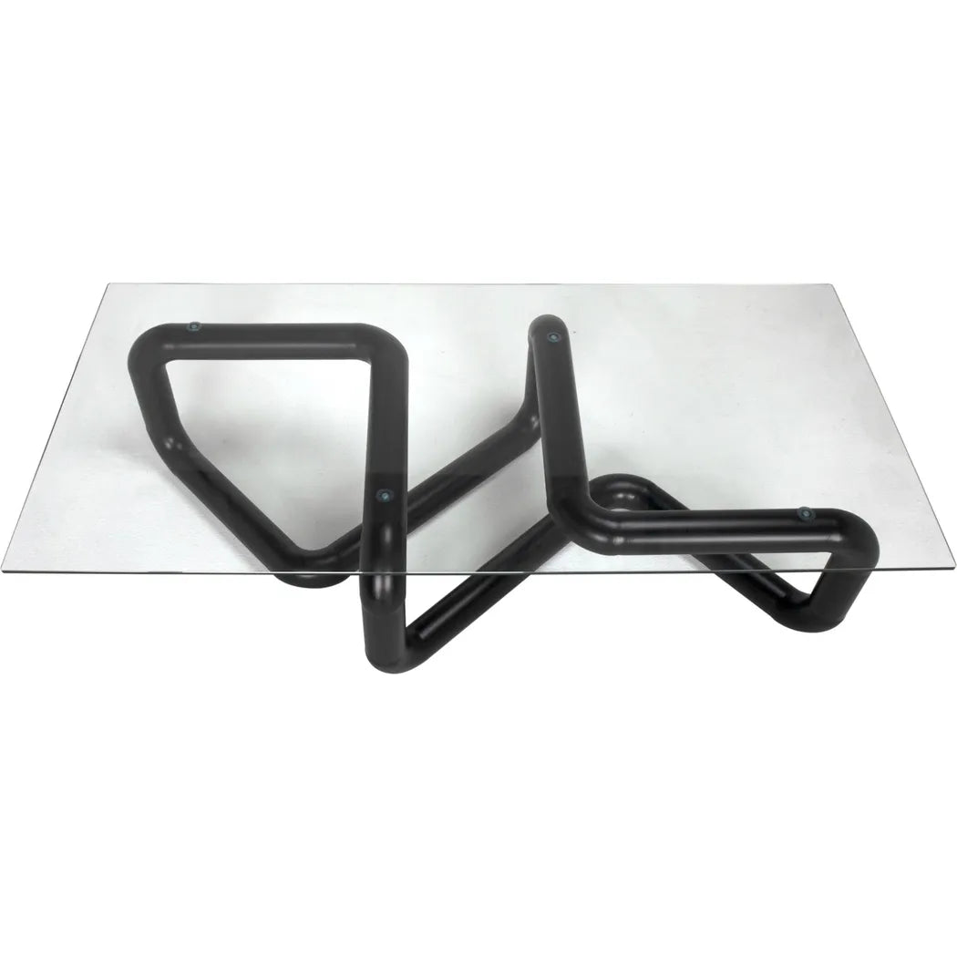 Linden Coffee Table Black Modern Elegance