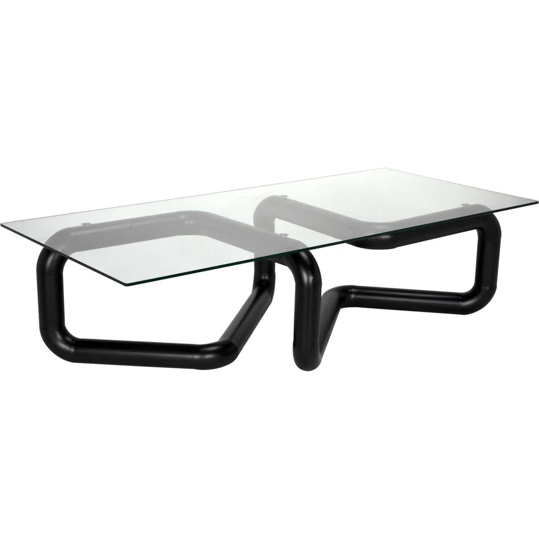 Linden Coffee Table Black Modern Elegance