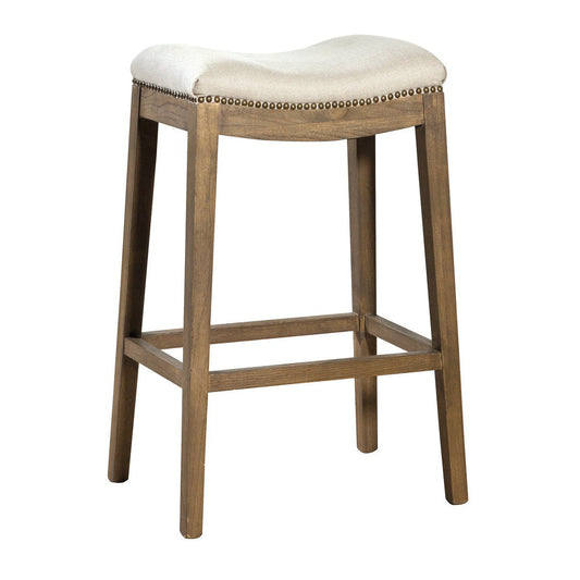 Linen Counter Stool-Counter Stools-Furniture Classics-Sideboards and Things