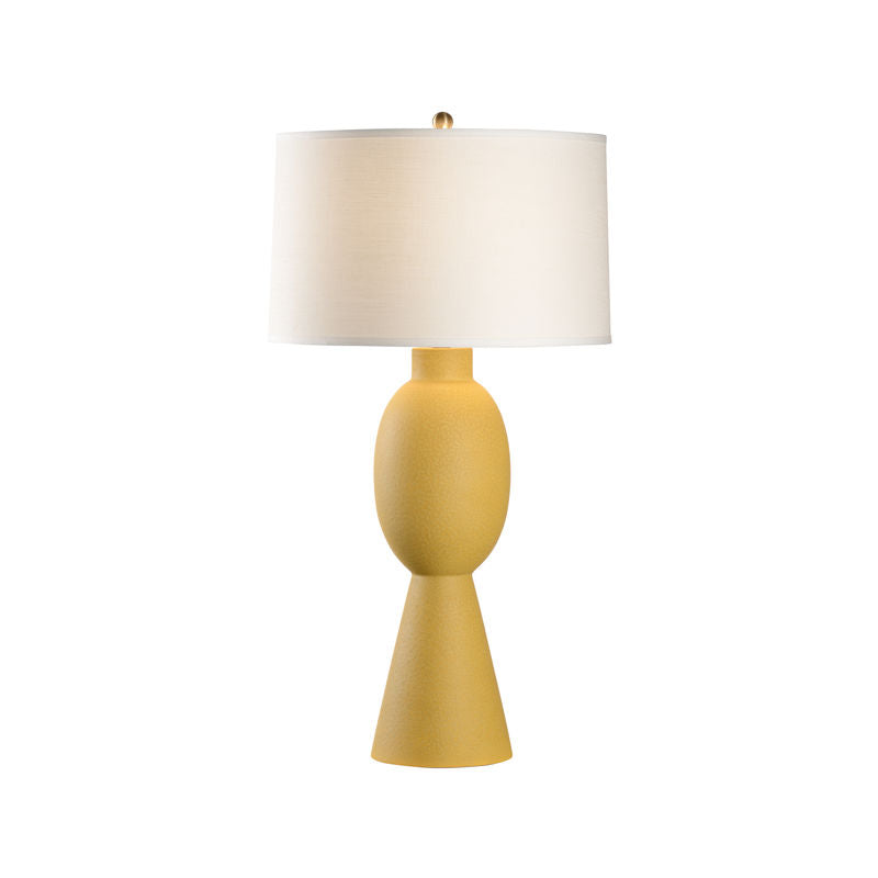Wildwood Lisbon Ceramic Made Yellow Table Lamp