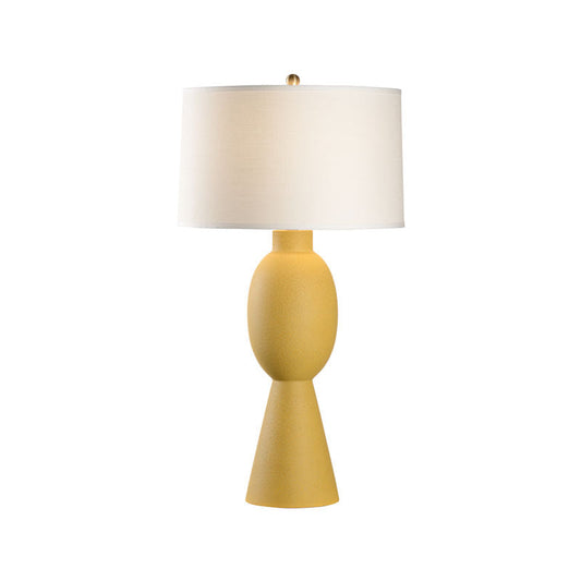Wildwood Lisbon Ceramic Made Yellow Table Lamp