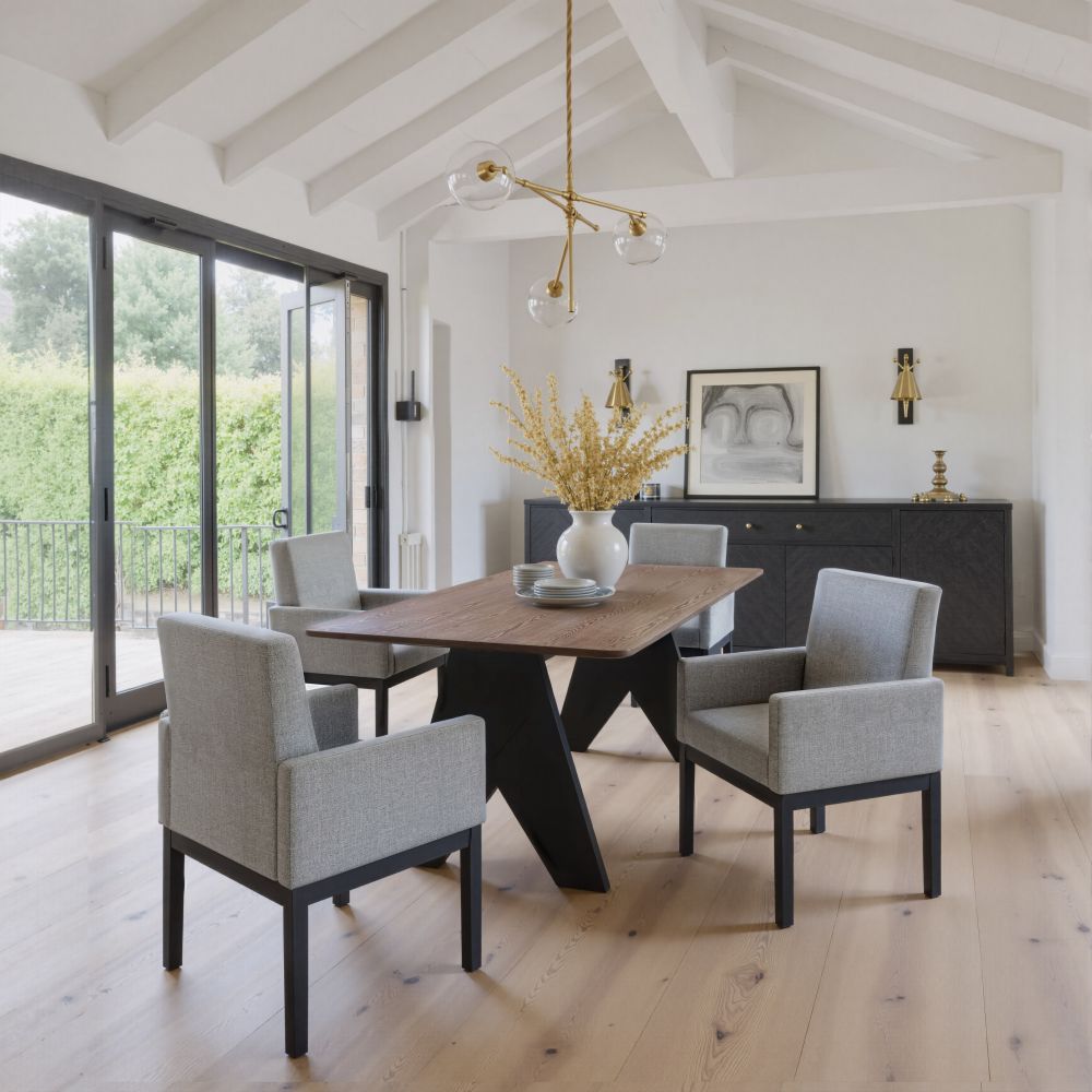 Zuo Modern Lisse Wooden Rectangular Dining Table