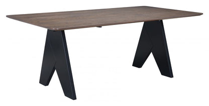 Zuo Modern Lisse Wooden Rectangular Dining Table