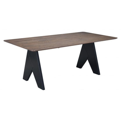 Zuo Modern Lisse Wooden Rectangular Dining Table