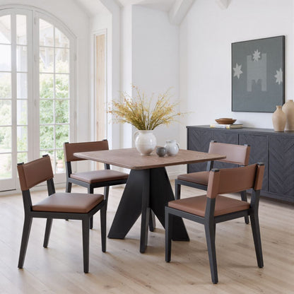 Zuo Modern Lisse Wooden Square Dining Table
