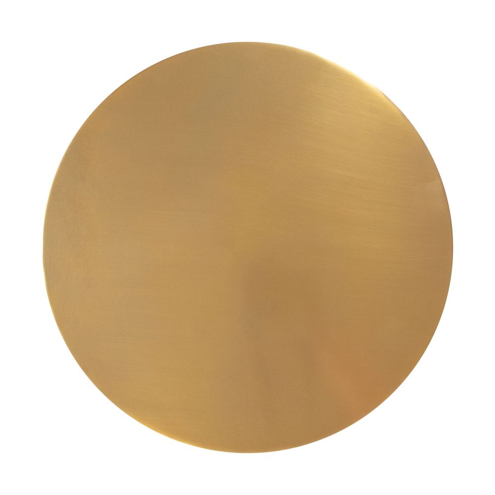 Zuo Modern Litar Iron Round Side Table