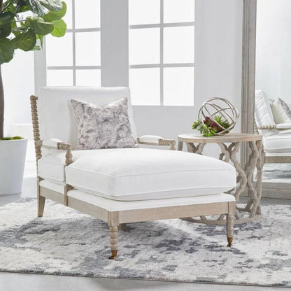 Essentials For Living Rouleau Performance Fabric Chaise Lounge