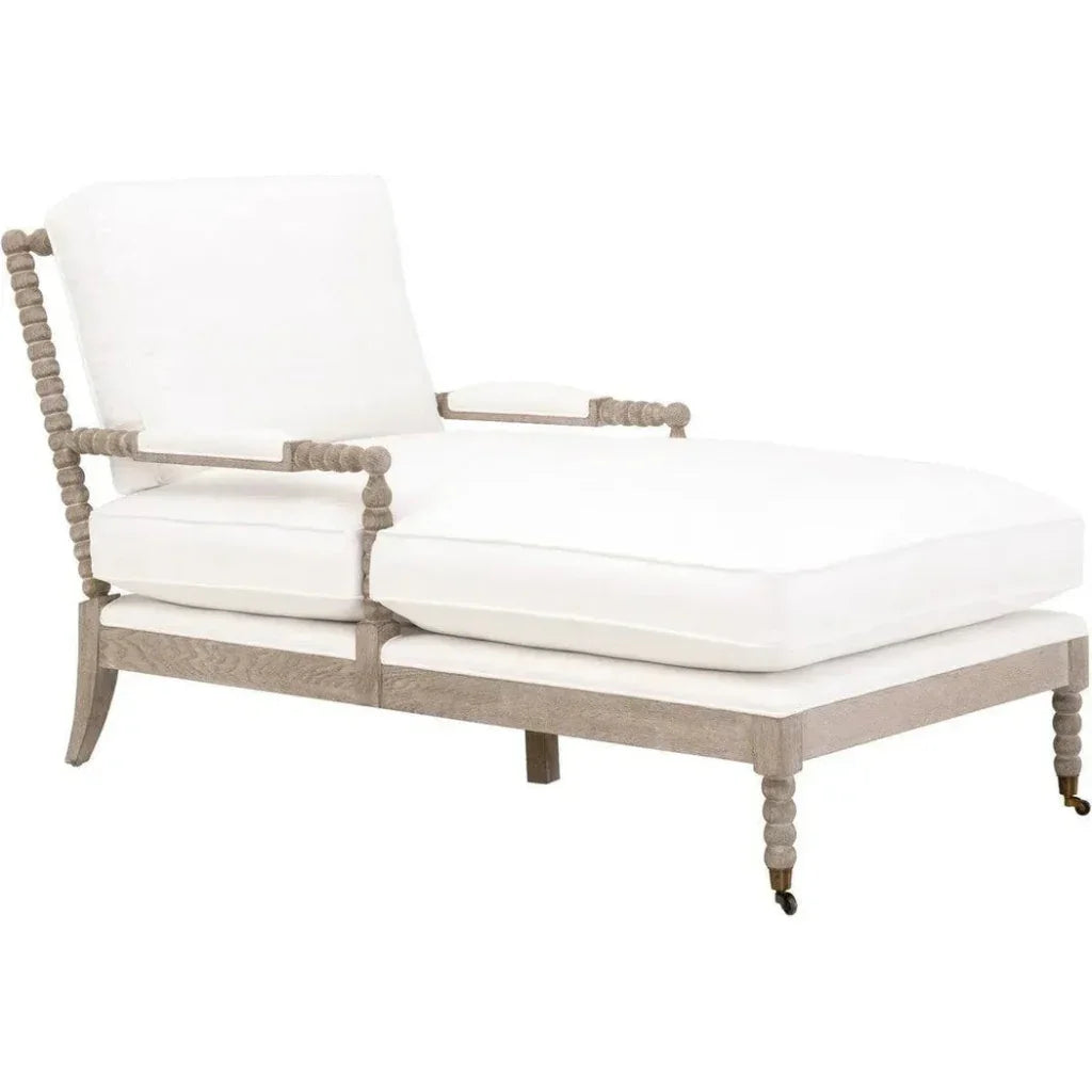 Essentials For Living Rouleau Performance Fabric Chaise Lounge