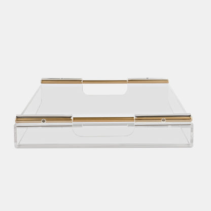 Luho Design House Livia Clear Acrylic Tray