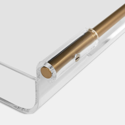 Luho Design House Livia Clear Acrylic Tray