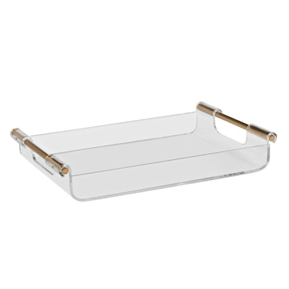 Luho Design House Livia Clear Acrylic Tray