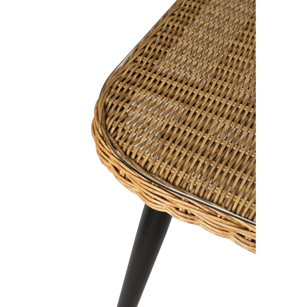 Galloway Rectangular Outdoor Cocktail Table-Outdoor Coffee Tables-Lloyd Flanders-LOOMLAN