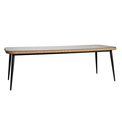 Lloyd Flanders Galloway Rectangular Outdoor Dining Table