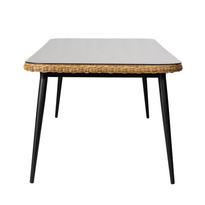 Lloyd Flanders Galloway Rectangular Outdoor Dining Table