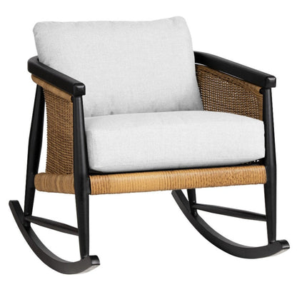 Galloway Aluminum Outdoor Lounge Rocker-Outdoor Lounge Chairs-Lloyd Flanders-LOOMLAN