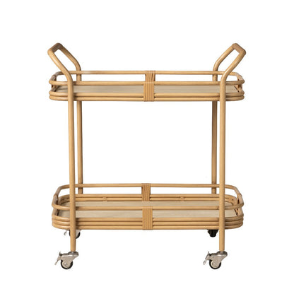 Riviera Aluminum Outdoor Bar Cart