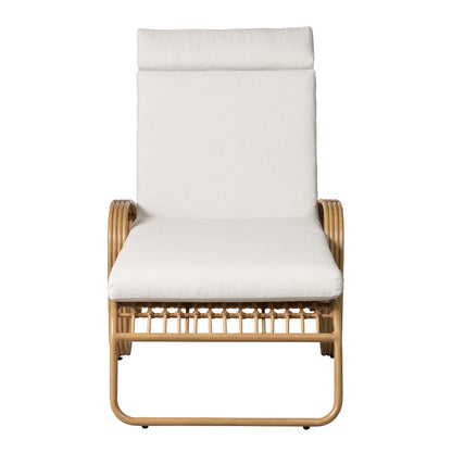 Riviera Aluminum Outdoor Chaise-Outdoor Chaises-Lloyd Flanders-LOOMLAN