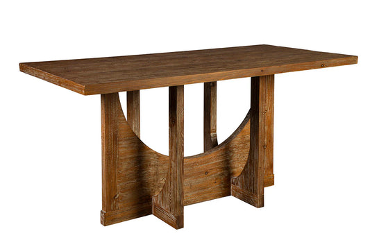 Lockwood Wooden Rectangular Counter Table