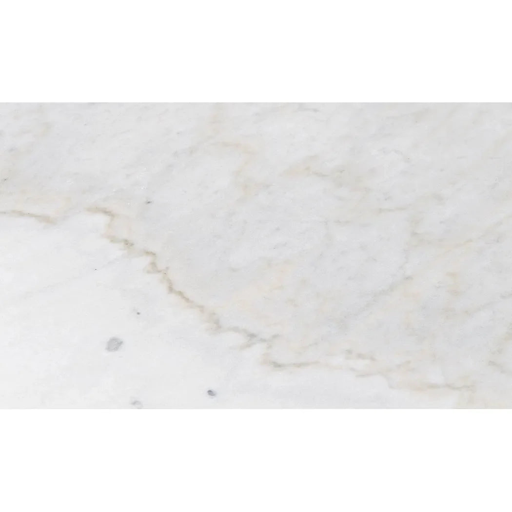 Noir Lois Steel and Marble Rectangle Coffee Table