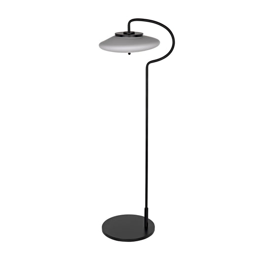 Lolibri Floor Lamp, Black Steel-Floor Lamps-Noir-Sideboards and Things