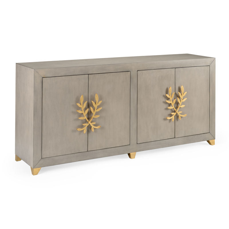 Chelsea House Longleaf Weathered Gray Finish Sideboard