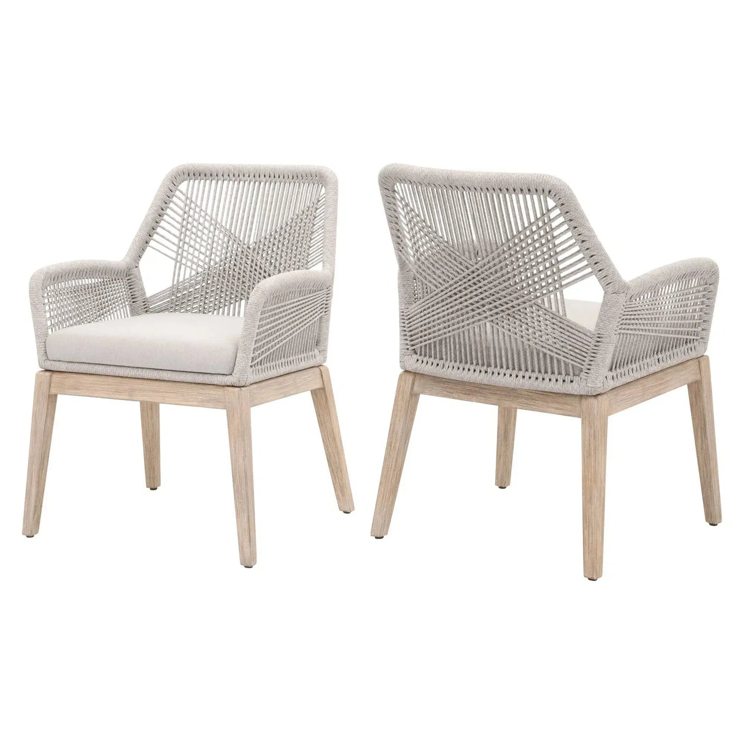 Loom Fabric Dining Chair 2PC