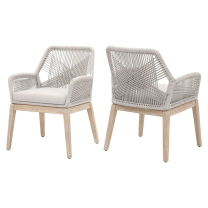 Loom Fabric Dining Chair 2PC