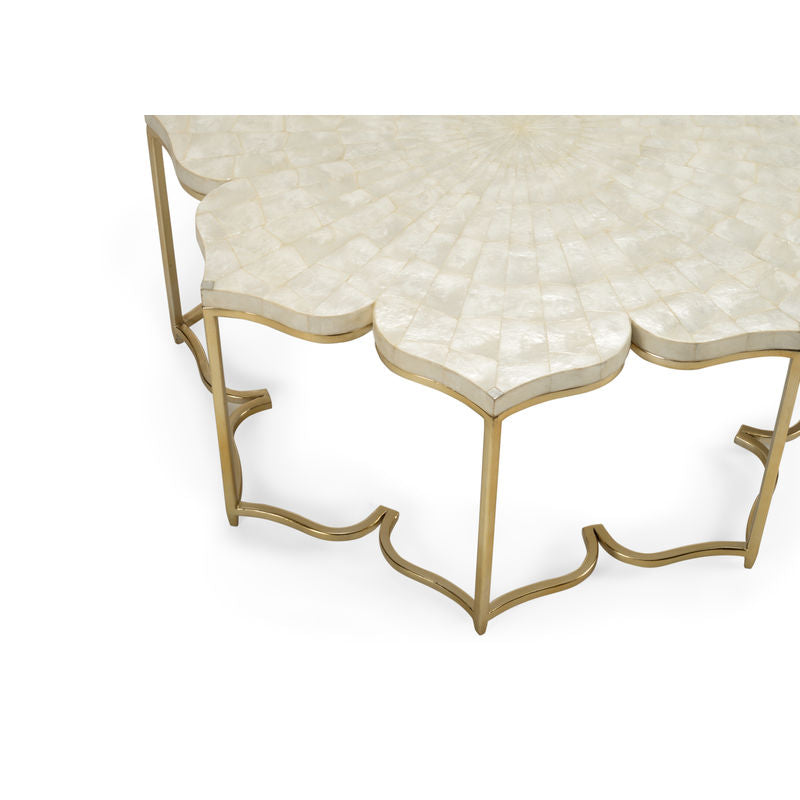 Chelsea House Lotus Flower Style Cocktail Table