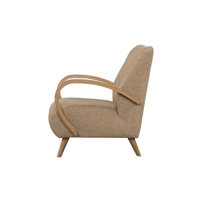 Louis Polyester Upholstered Club Chair