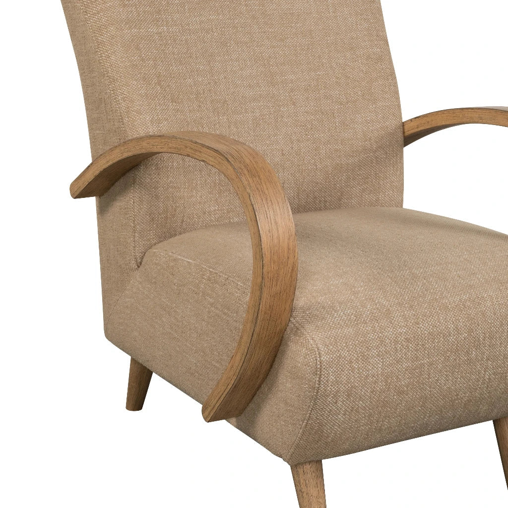 Louis Polyester Upholstered Club Chair