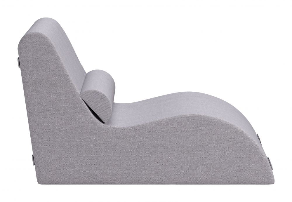 Zuo Modern Luanda Olefin Fabric Outdoor Chaise Lounge