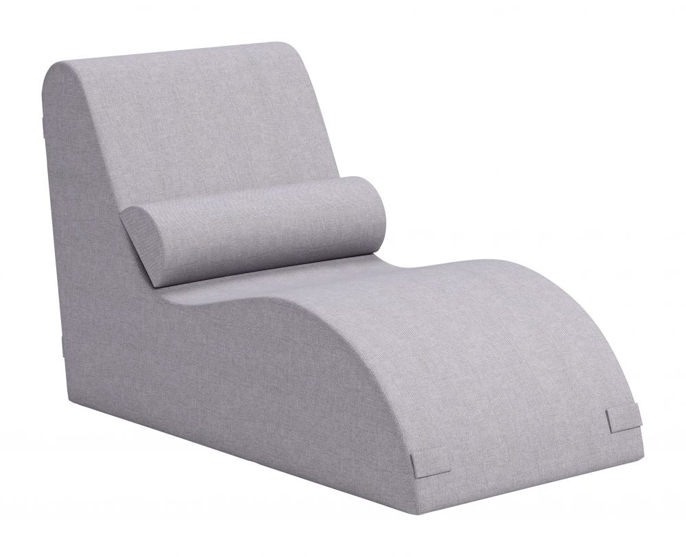Zuo Modern Luanda Olefin Fabric Outdoor Chaise Lounge