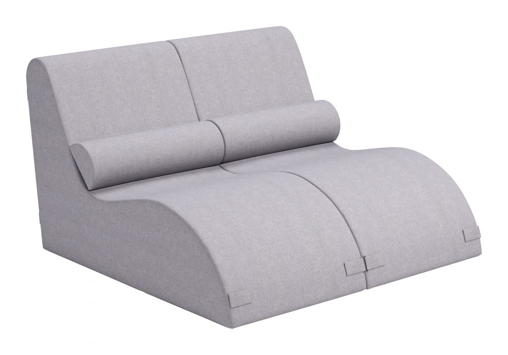 Zuo Modern Luanda Olefin Fabric Outdoor Chaise Lounge