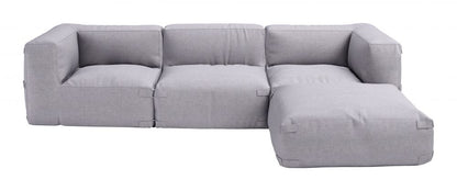 Zuo Modern Luanda Olefin Fabric Outdoor Ottoman