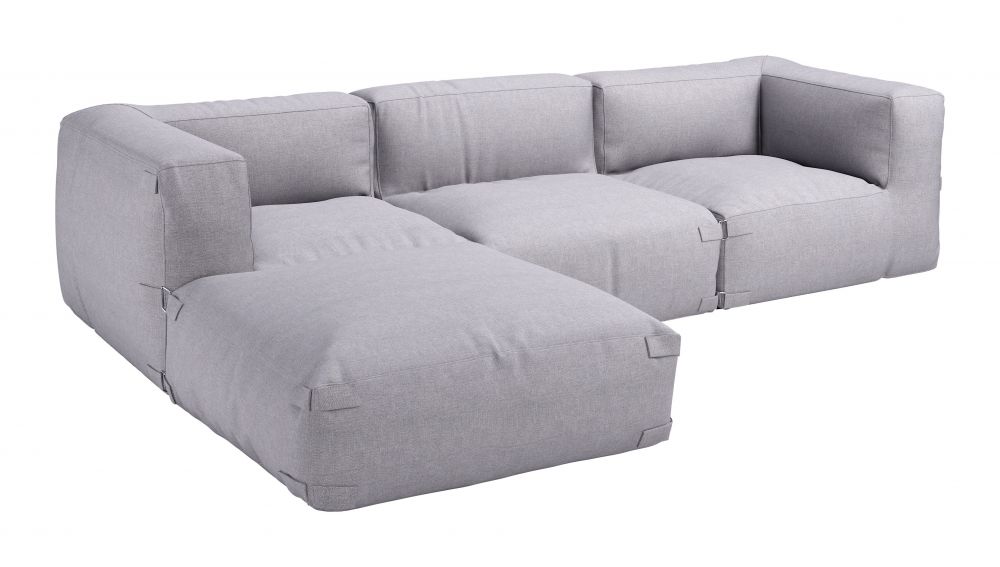 Zuo Modern Luanda Olefin Fabric Outdoor Ottoman